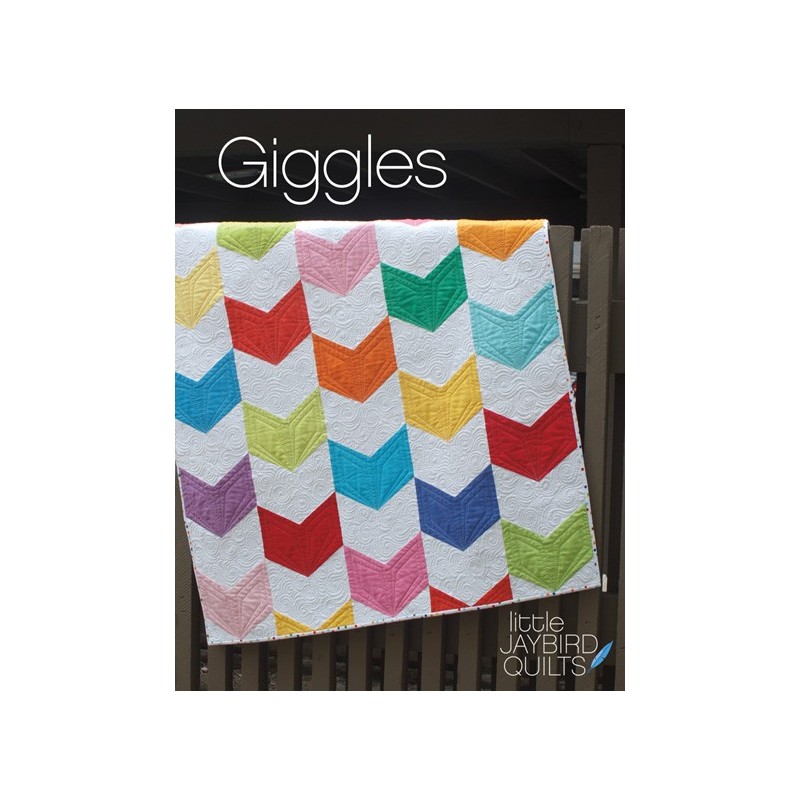 Giggles Baby Quilt Jaybird Quilts - 1