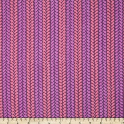 Wildberry Knit Stitch-bavlněná látka CAMELOT FABRICS - 2