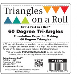 Triangles On A Roll 60 Degree Triangle TRIANGLES ON A ROLL - 1